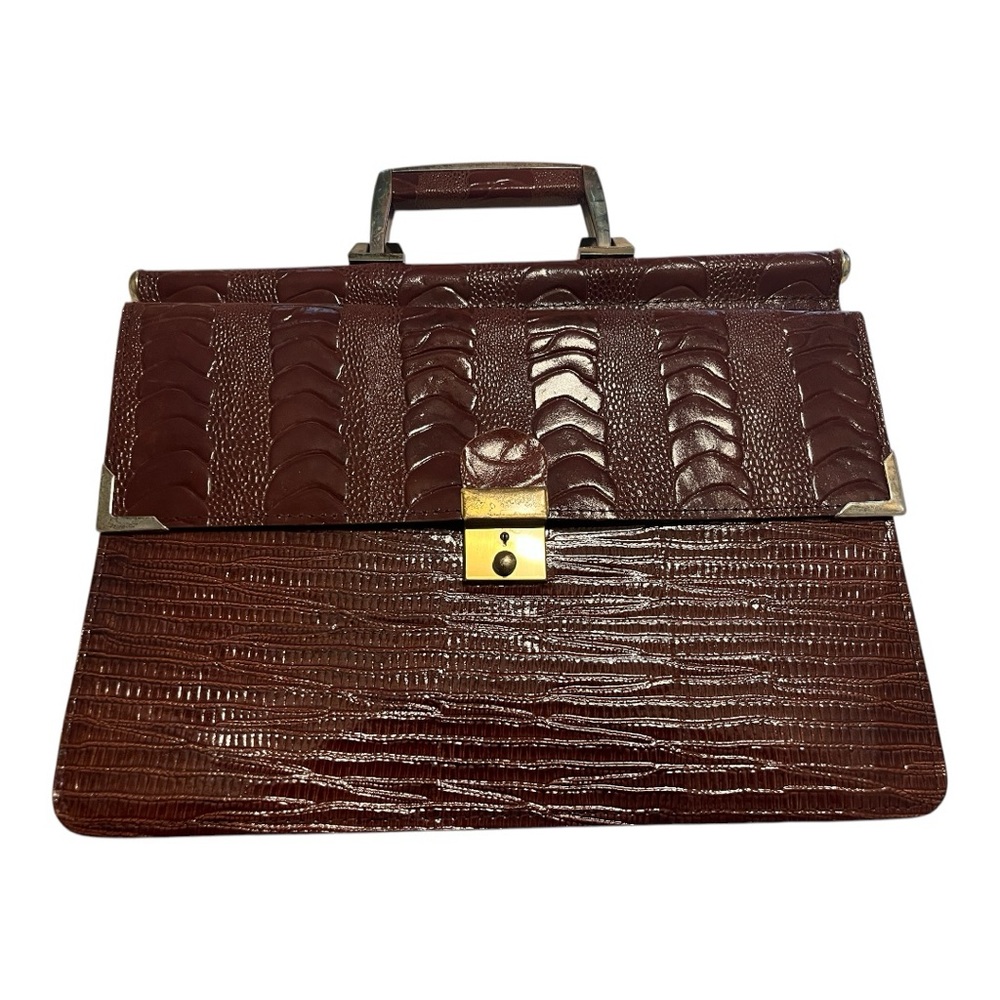 Elegant Vintage Briefcase Bag